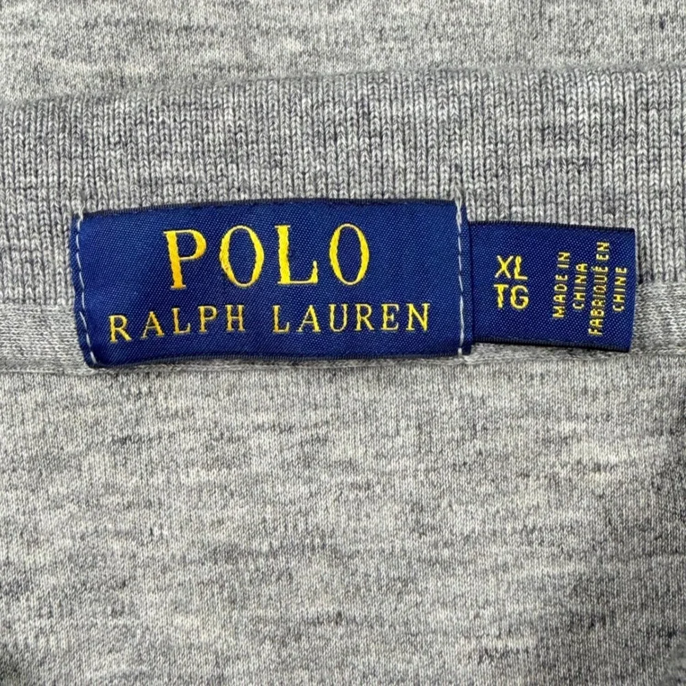 Polo Ralph Lauren Polo Shirt Mens XL Grey NWOT Short Sleeve Cotton‎ JerseY